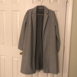 ZARA grey soft coat (NWOT)